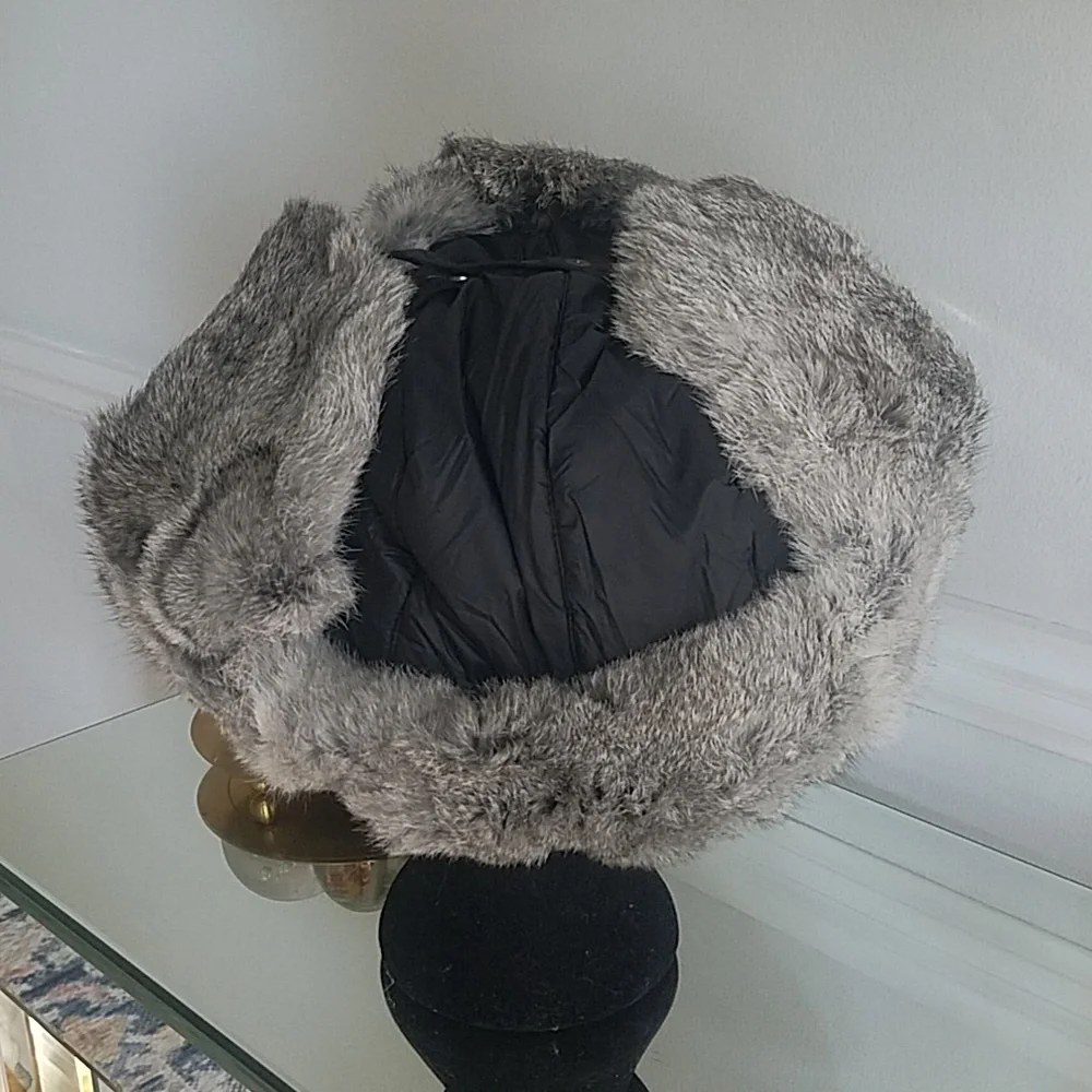 NEW Pajar Wolf Rabbit Fur Trapper Unisex Hat - Picture 6 of 10
